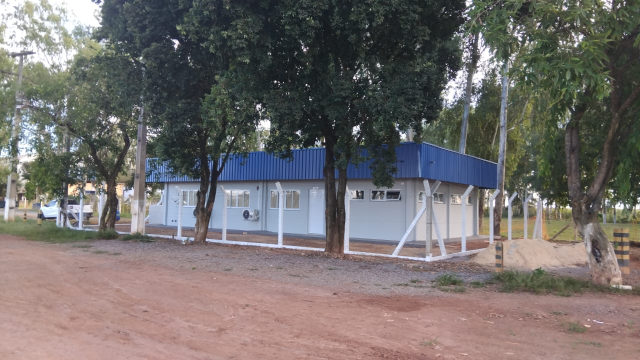 Edifício de apoio de campo da COFCO depois da reforma